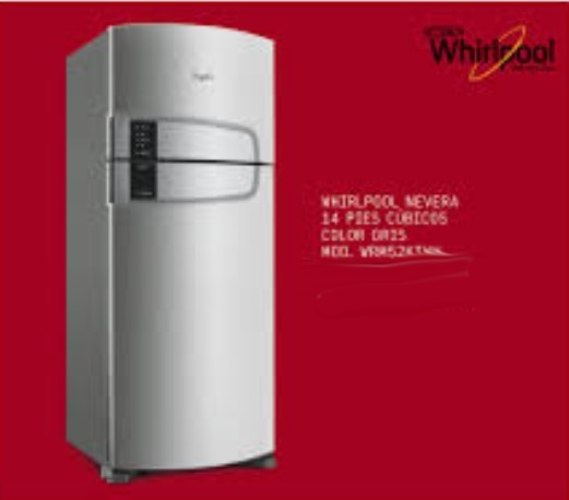 NEVERA WHIRLPOOL 22 P.C